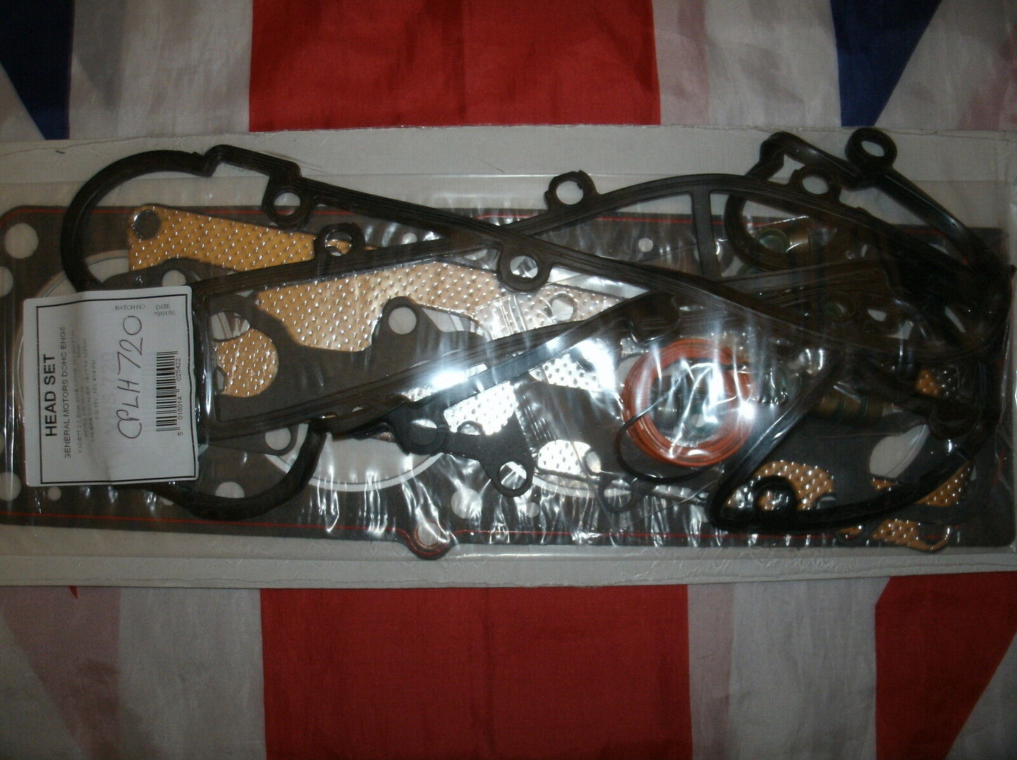 GENERAL MOTORS VAUXHALL OPEL BOTTOM END CONVERION GASKET SET 16V  DOHC RED TOP