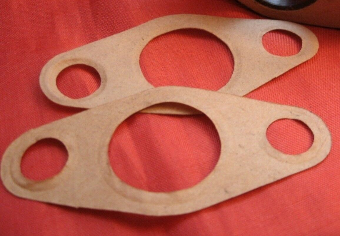 Ford Pinto SOHC 1.6 & 2.0 Petrol Pump Spacer Block REPAIR Gaskets One Pair