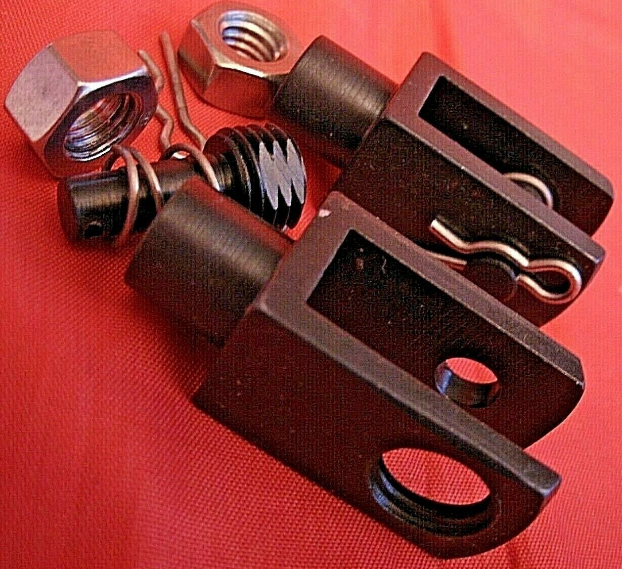 Rover P5B Coupe & Saloon Hand Brake Clevis One Full Car Set Lock Nuts & R Clips