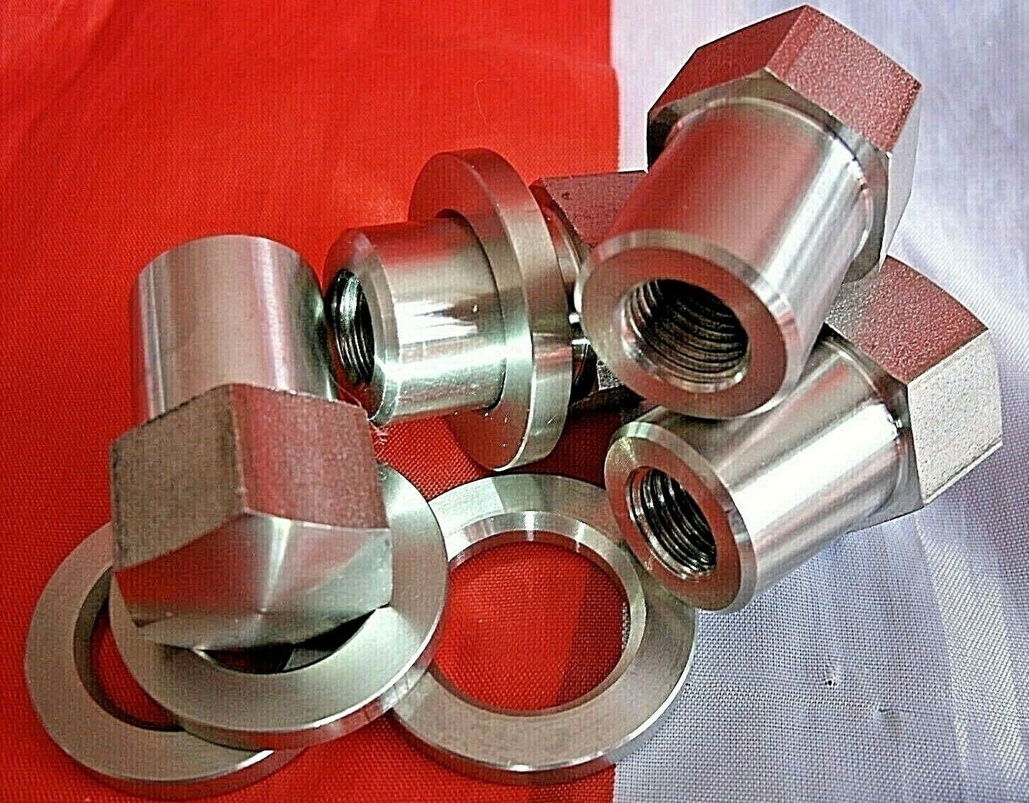 Ford Escort MK 1 BDA With RS Wheels One Set Of Stainless Steel Wheel Nuts 16 off