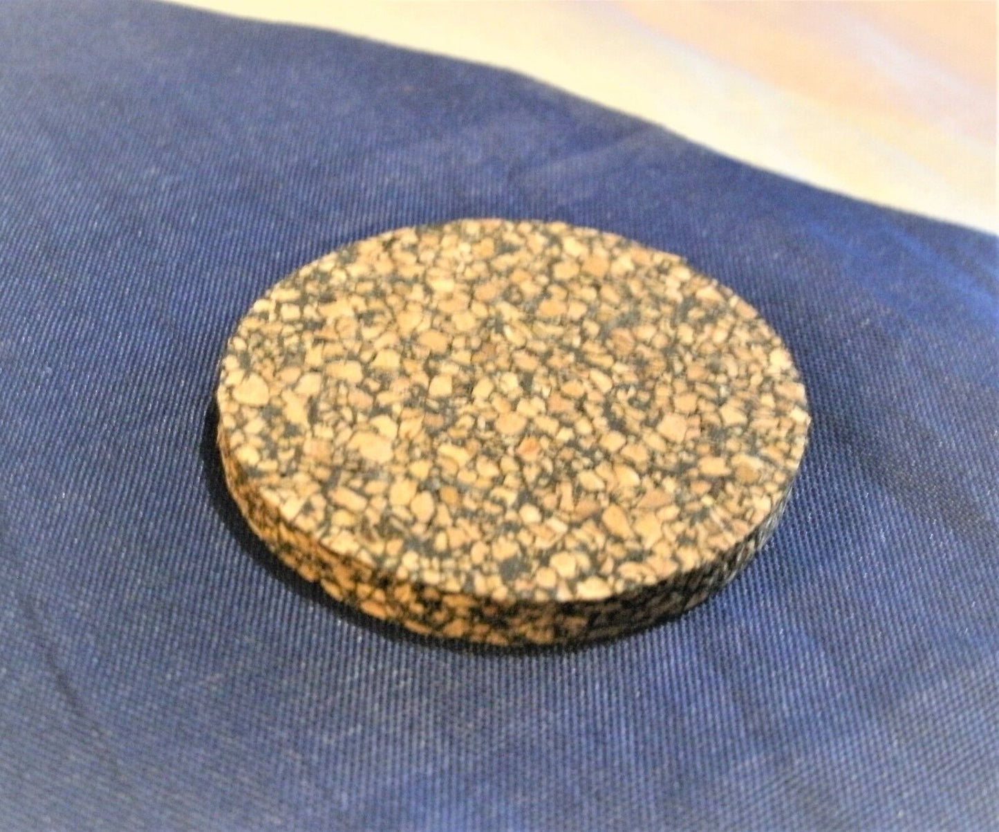 1 NEW 4 M THICK CORK SEAL FOR THE LIDS USED ON THE 2 GALLON VINTAGE PETROL CANS