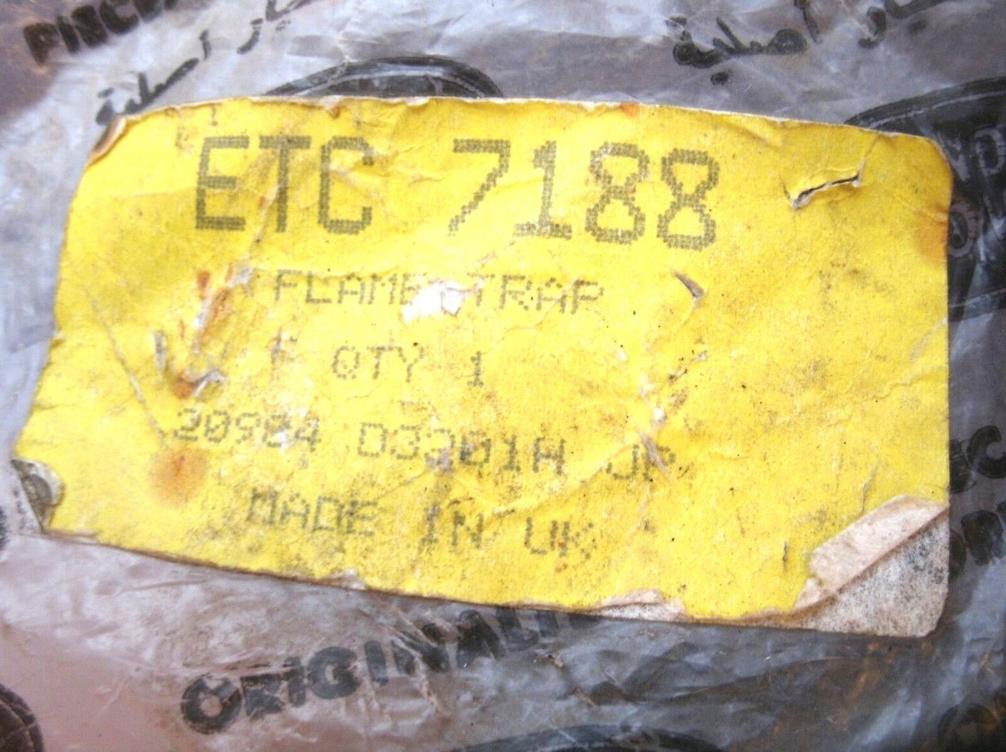 Land Rover Military V8 Snatch Defender 90/110 NOS Flame Trap Signal-Twin In Out