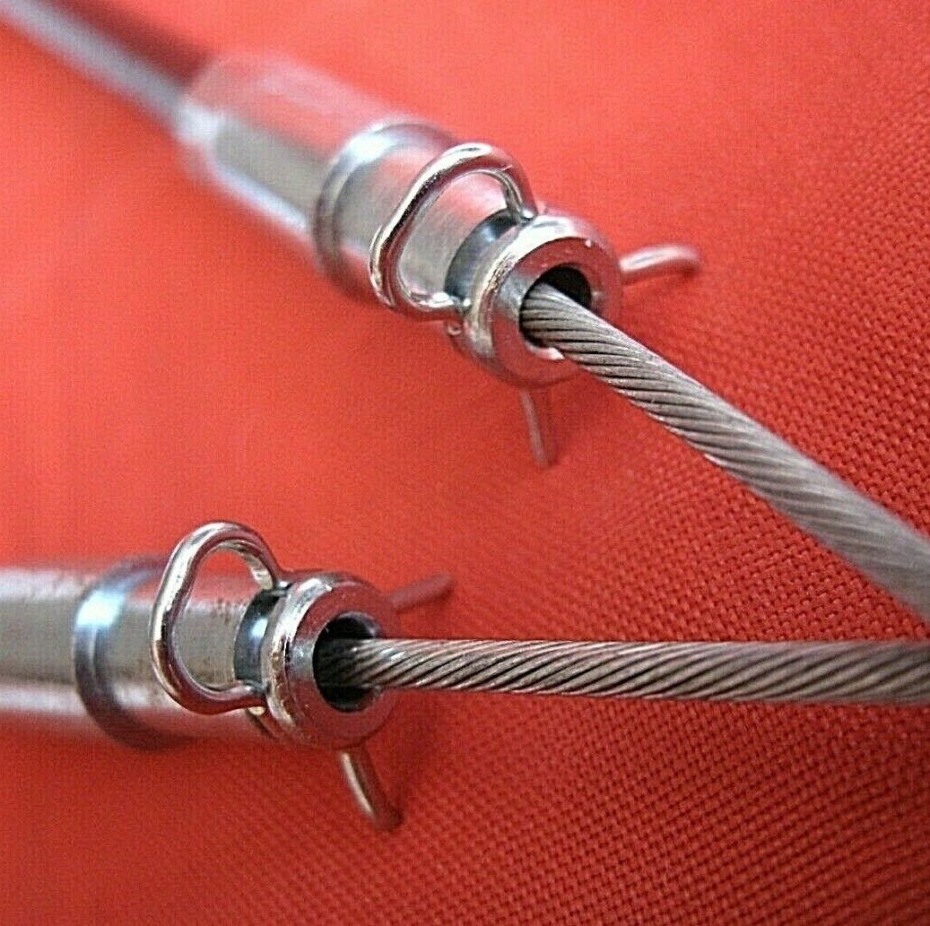 ROVER P6B 1 New Pair of Cold start Choke Cable Fixing clips to Carburetor body