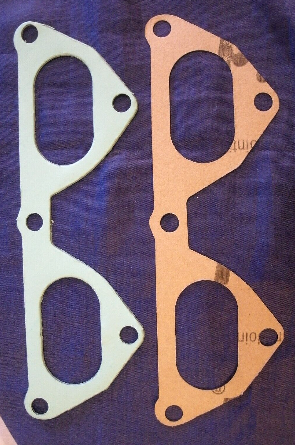 ONE NEW PAIR OF FORD ESCORT MK2 BDA RS 1800 STANDARD TYPE INLET MANIFOLD GASKETs