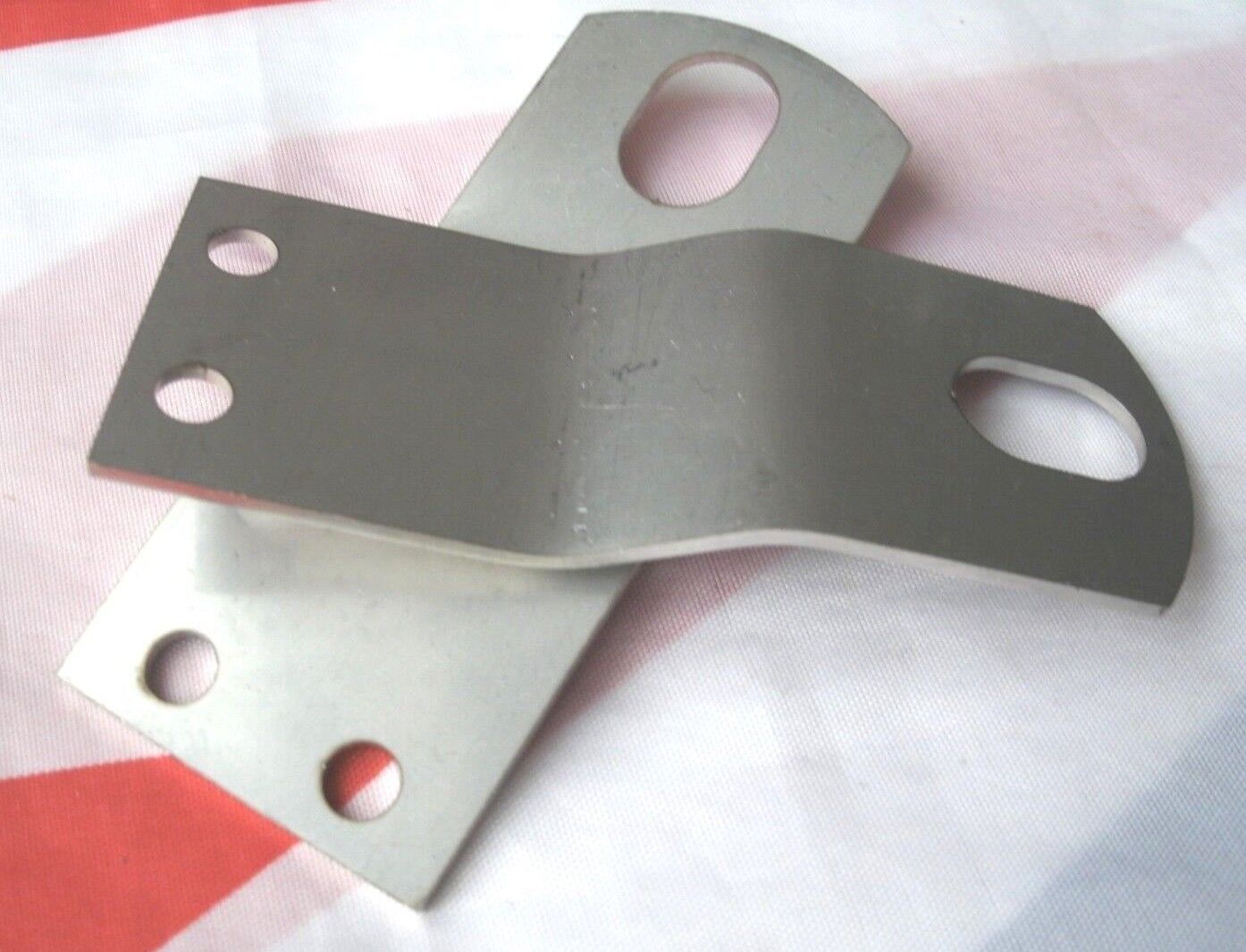 One New Rover P6 Stainless Steel Upper Front Wing Fixing Plate