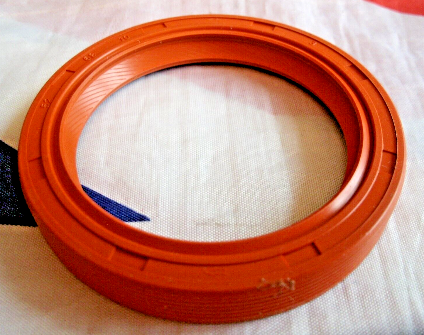 One NEW Volvo P1800s Front Crank shaft Oil Seal Late type from 1973/? on