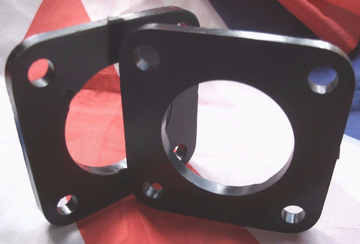 DAIMLER SP250 DART SU CARBURETTOR INSULATOR BLOCK & GASKETS ONE FULL SET.6