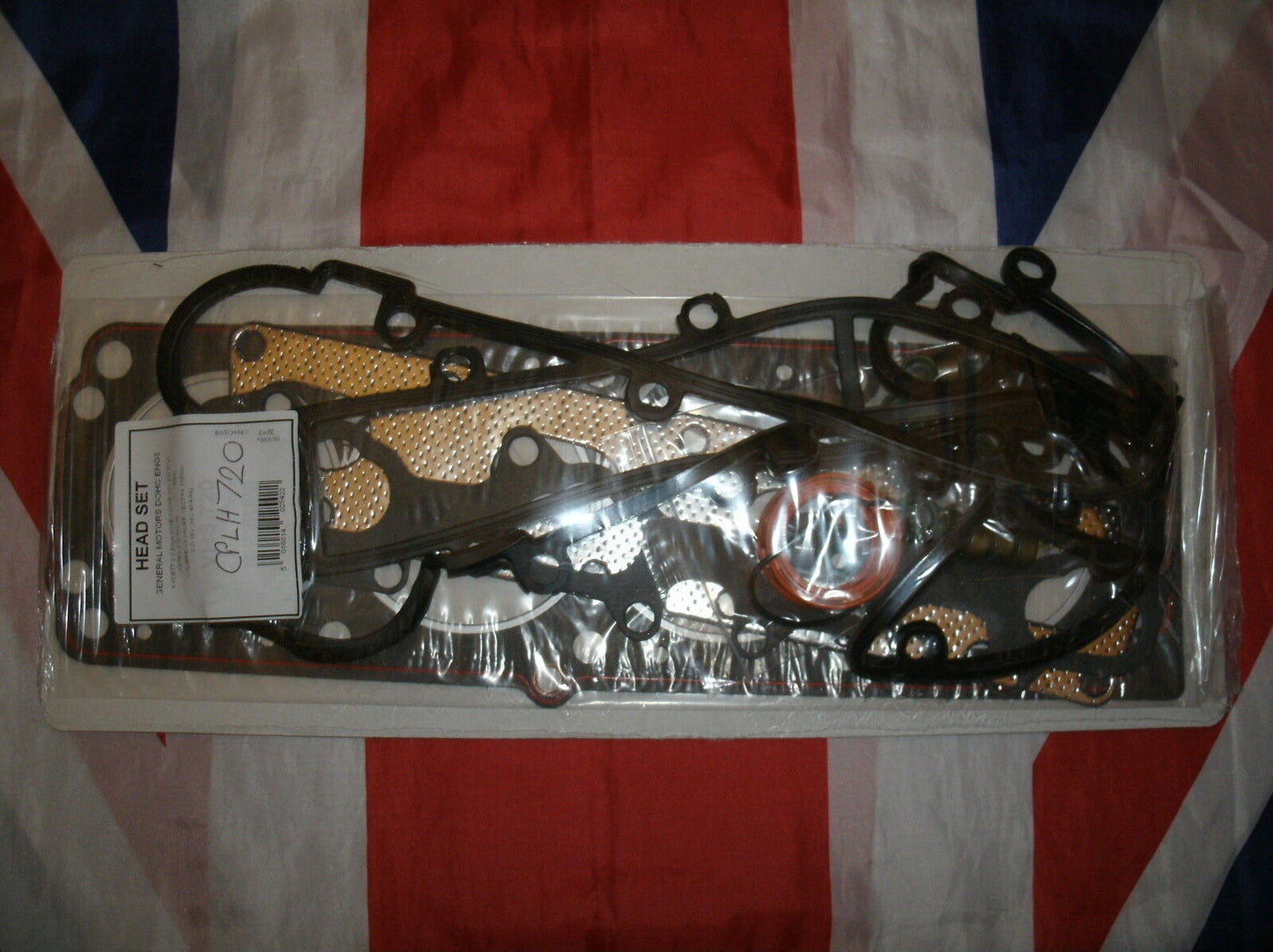 GENERAL MOTORS VAUXHALL OPEL BOTTOM END CONVERION GASKET SET 16V  DOHC RED TOP