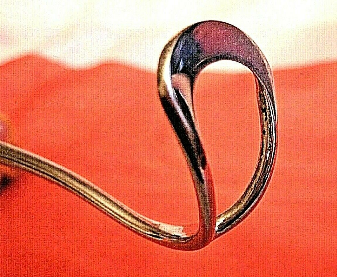 One Used Vintage Dental Examination Tool Stainless steel 9.1/4" long
