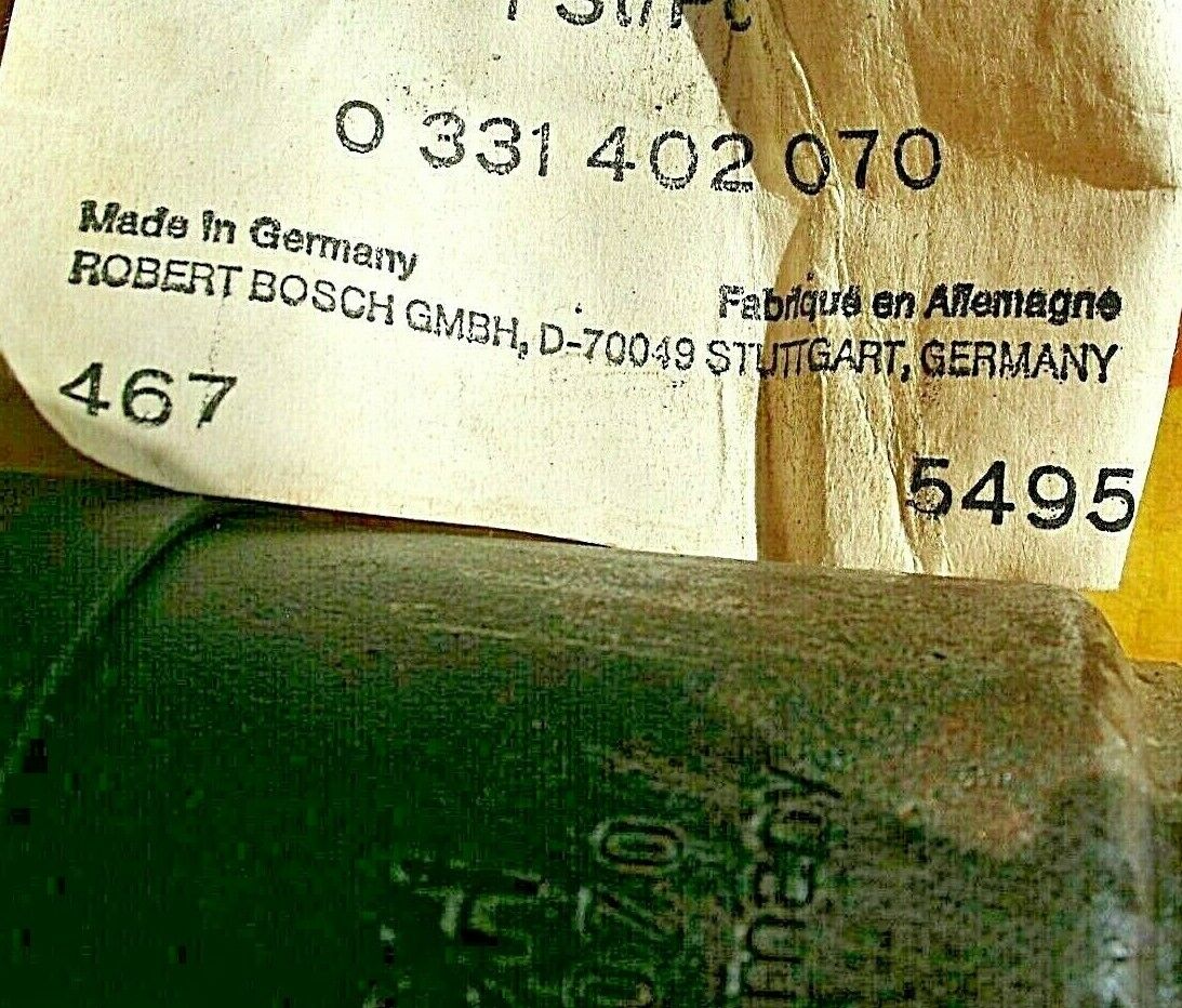 One Only Original BOSCH 0331402021 Solenoid Switch 12 V 466 New Old Stock.