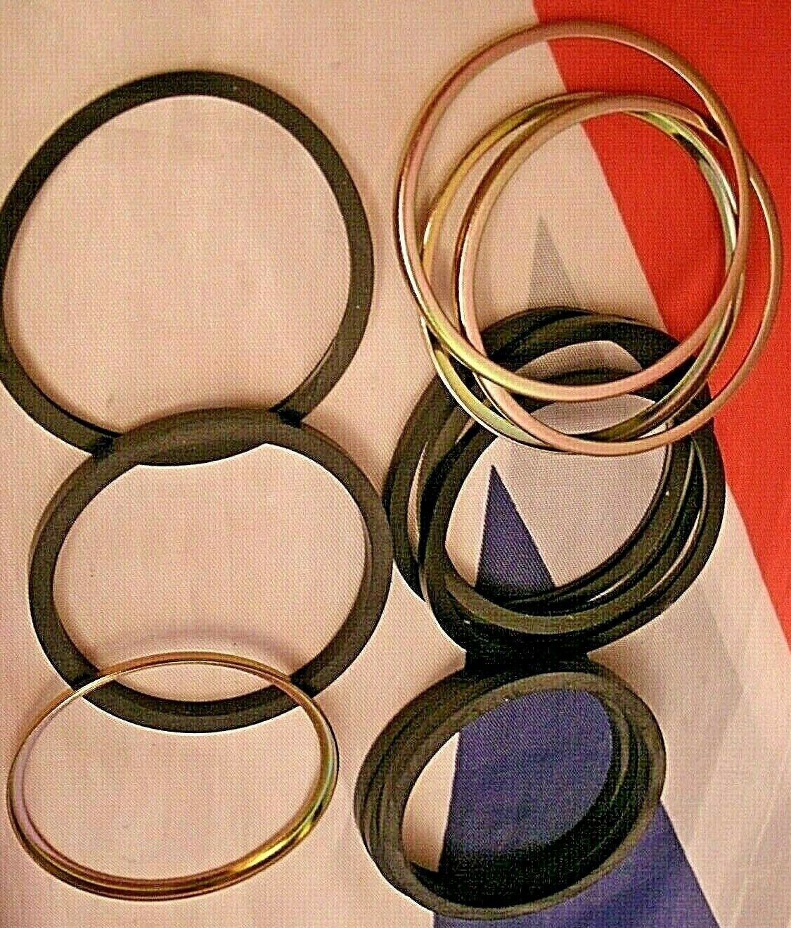 New Rover SD1 V8 VDP Front Brake Caliper 4 piston Seal Kit 1982 to 1986