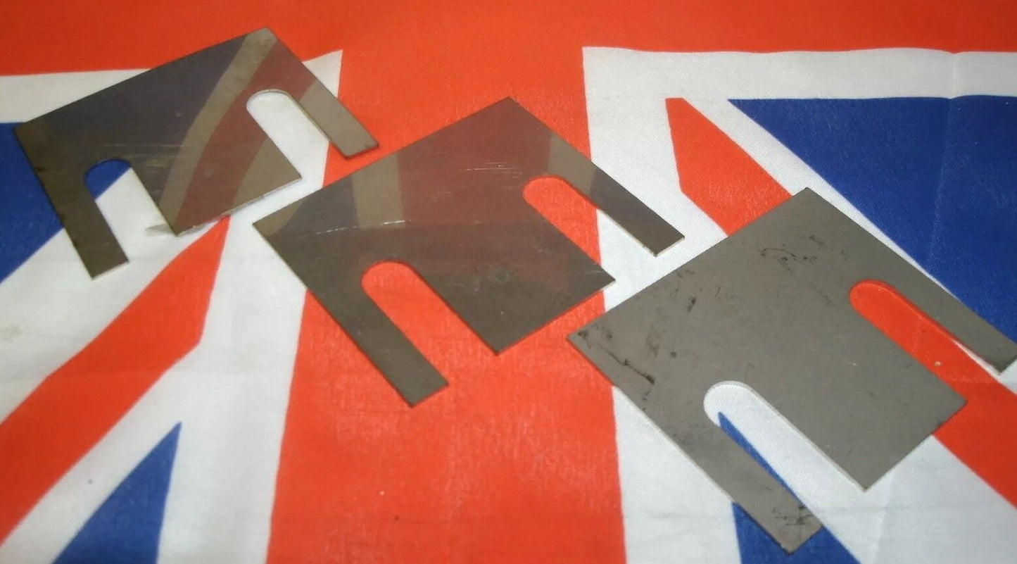 Triumph TR5 TR6 ONE NEW 0.275" REAR TRAILING ARM SHIM IN STAINLESS STEEL.