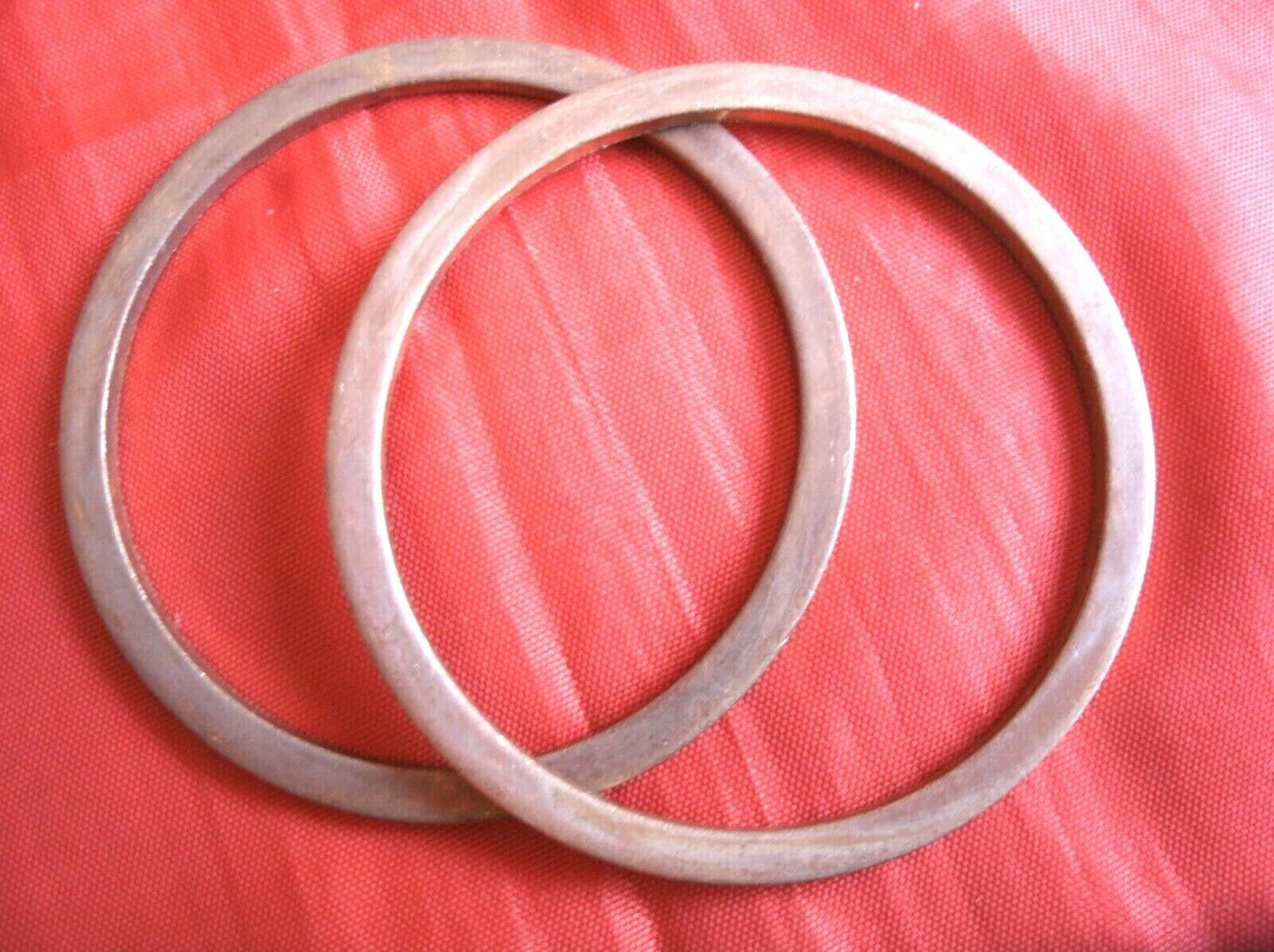 NEW ROVER SD1 V8 VITESSE VDP AUTO V8S EXHAUST MANIFOLD to DOWNPIPE SEALING RINGs
