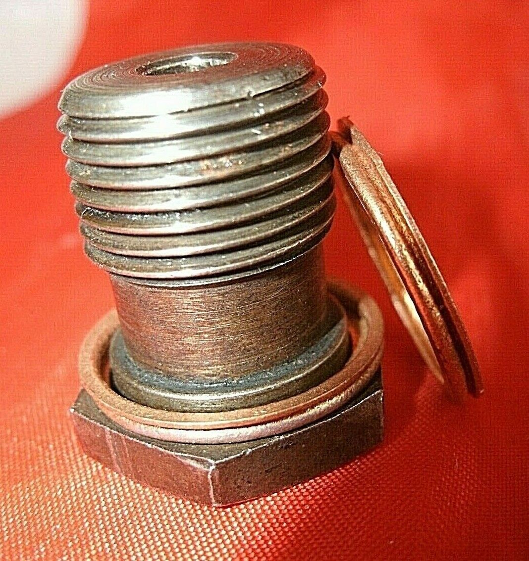 NEW ROVER P4 95,100 & 110 Cylinder Head Oil Feed Pipe Copper Sealing Washers