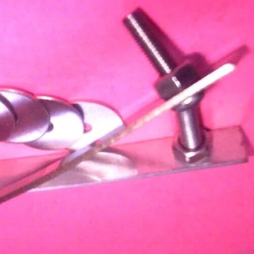 NEW Rover P4 All Models Front Stud Plates For Valance To Front Wing Fixings