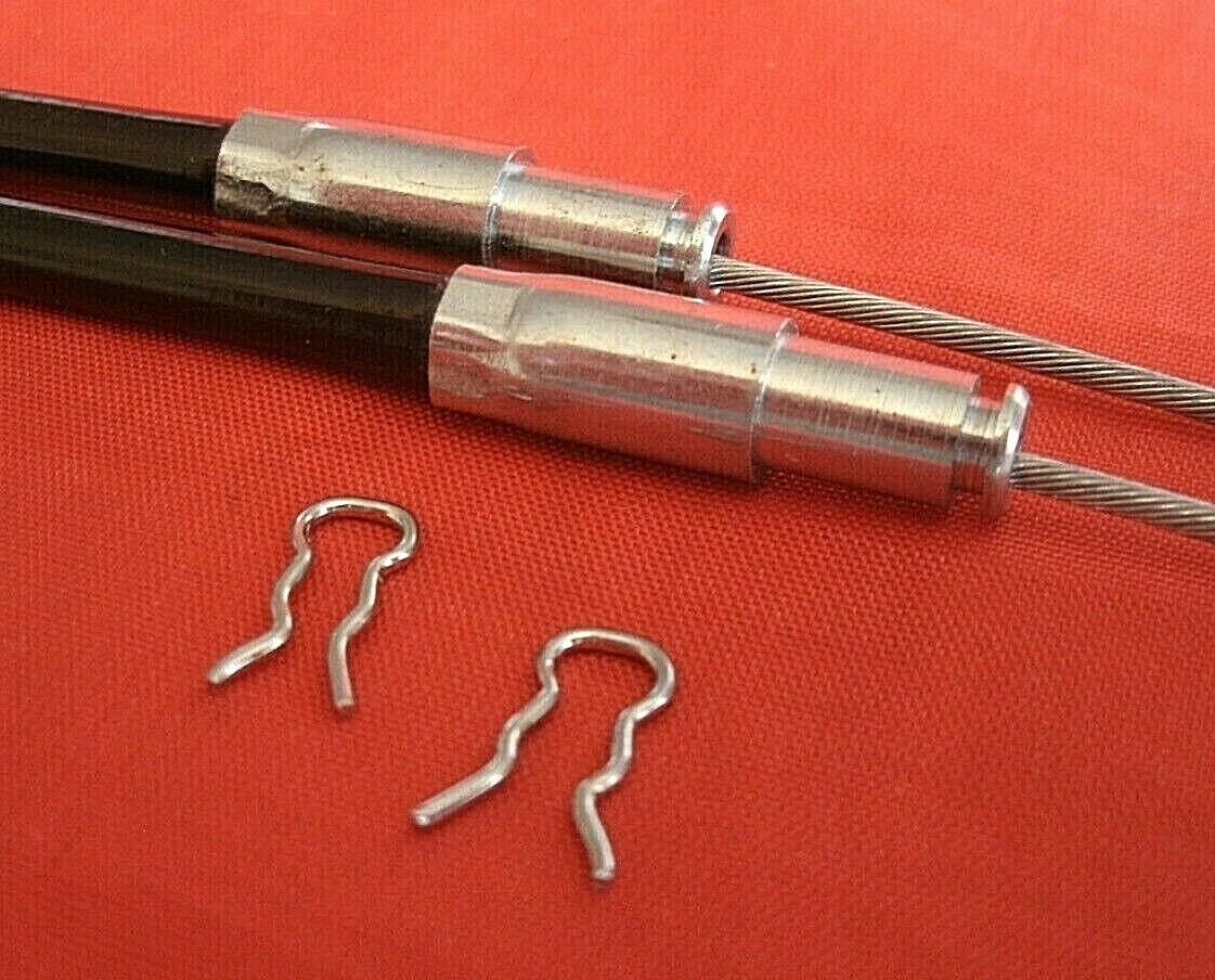 ROVER P6B 1 New Pair of Cold start Choke Cable Fixing clips to Carburetor body