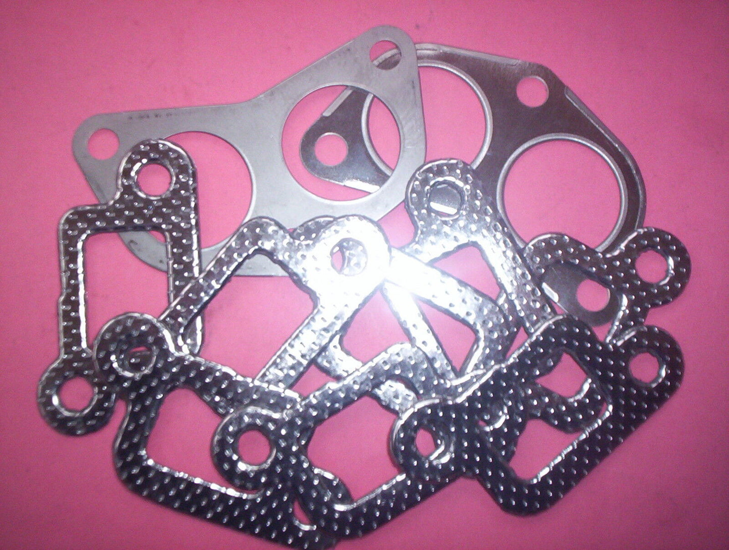 RANGE LAND ROVER V8 EXHAUST MANIFOLD GASKETS FULL SET 8 ONE KIT