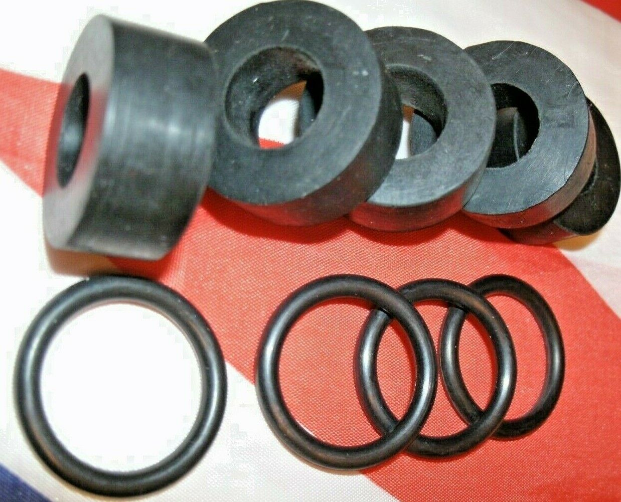 New Rover P4-P5 Top 506069 & Side 267828 Cover O Ring seal set 1962 to 1967