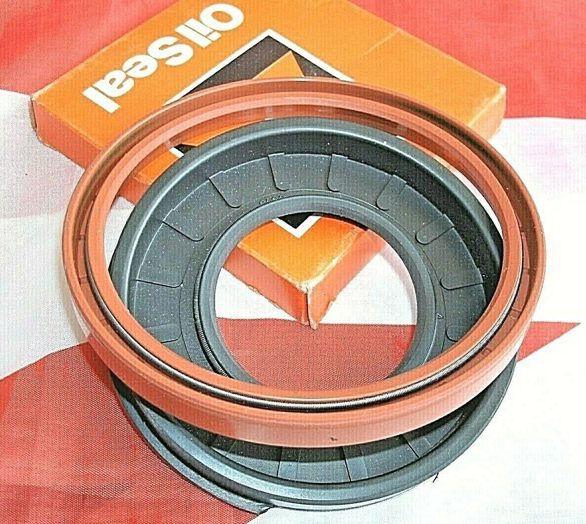 One NOS Pair Of Front & Rear Rover P6 2000 2200 Crankshaft Oil Seal,s 1963 1977.