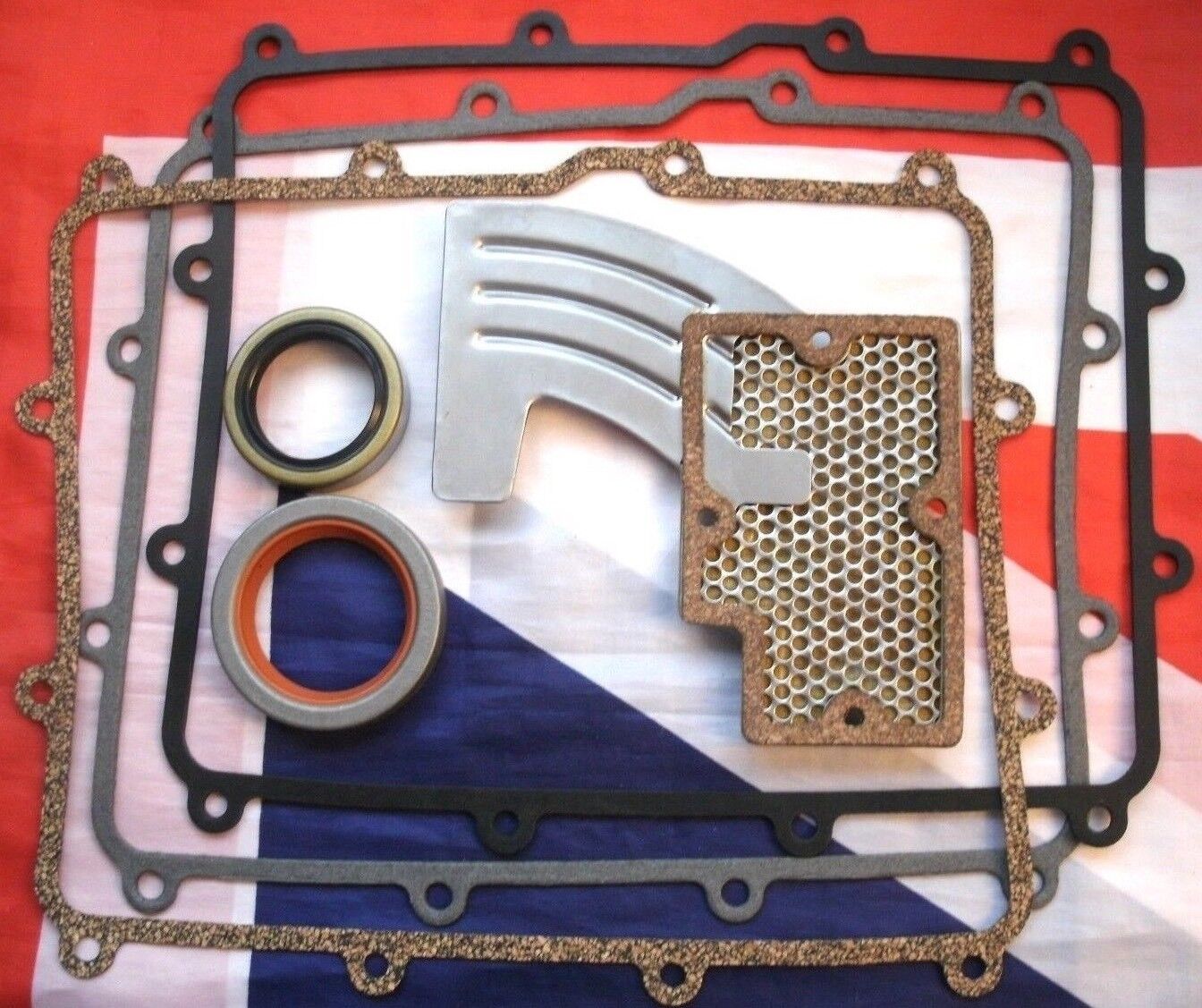 Borg Warner 65 & 66 New Automatic Gearbox Trade Service Set Gasket & 2 Seals