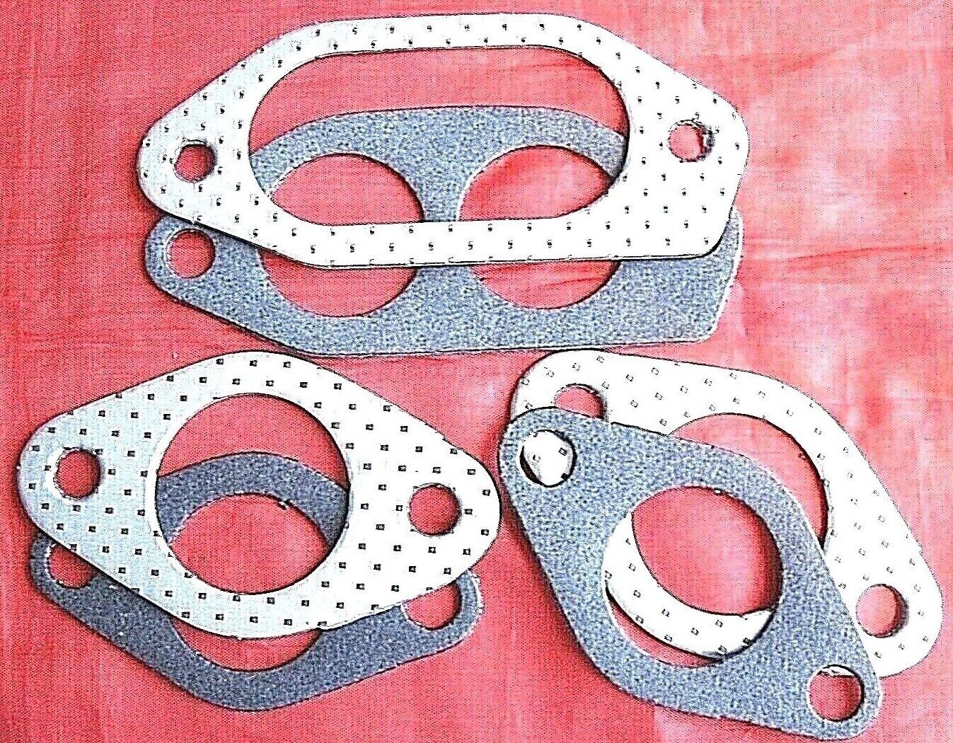 NEW STANDARD FORD ESCORT MK1 & MK 2 OHV X FLOW EXHAUST MANIFOLD GASKETS SET
