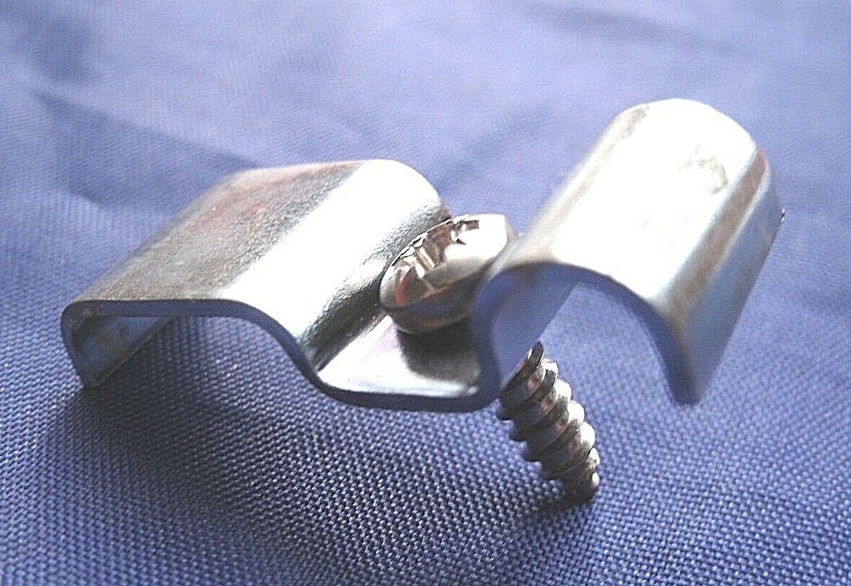 NEW Classic Period Looking Body & Chassis Brake Clutch Pipe Clip Clamp Fixing