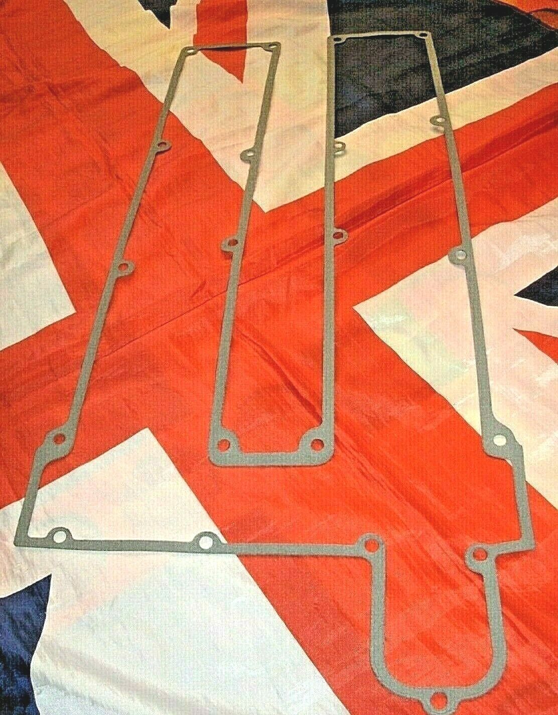 Aston Martin V8 1968 on One New Cam cover Gasket Made in Beta gasket material.