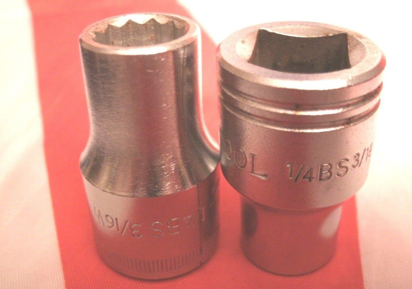 One New Old Stock 1/2 Drive Britool Socket 1/4 BS-3/16 W Classic Vintage Vectren