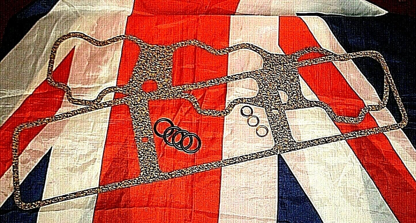 NEW ROVER P4 95 & 100 TOP & SIDE TAPPETS ROCKER COVERS GASKET WITH ALL SEALS