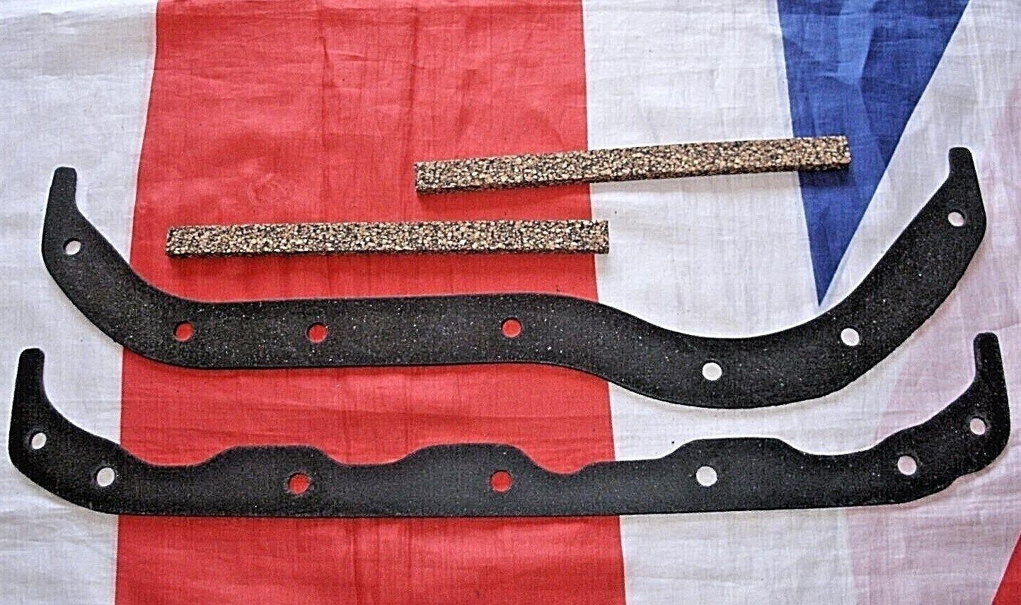 Austin Healey Sprint MK1 MK2 MK3 1958-1966 on NEW Rubber Sump Gasket Set 048R.