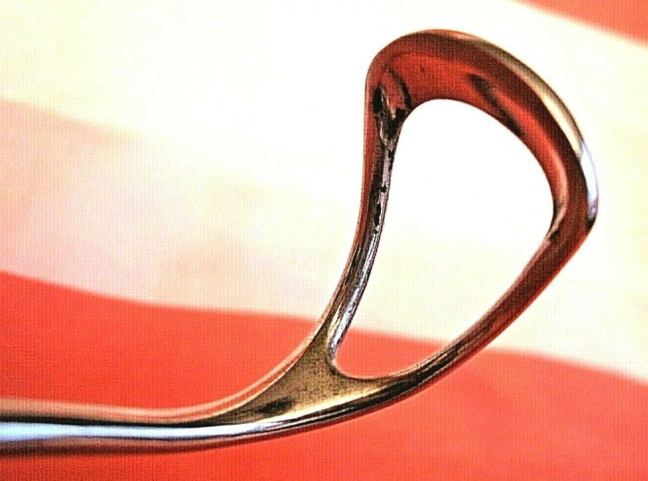 One Used Vintage Dental Examination Tool Stainless steel 9.1/4" long