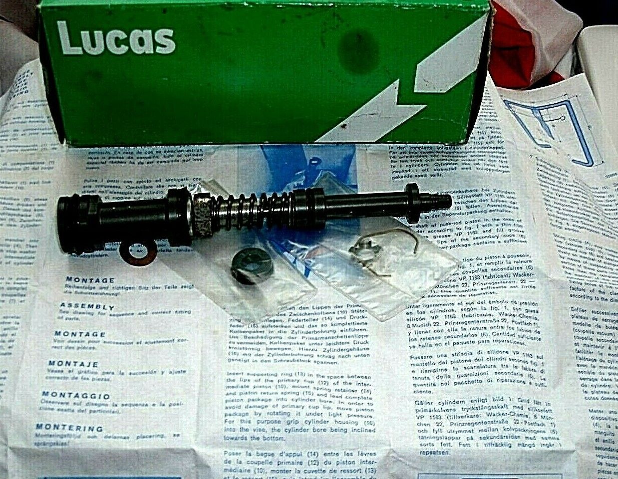 1 Brake Master Cylinder service Kit Lucas Girling ATE New OPENED unused SG1155