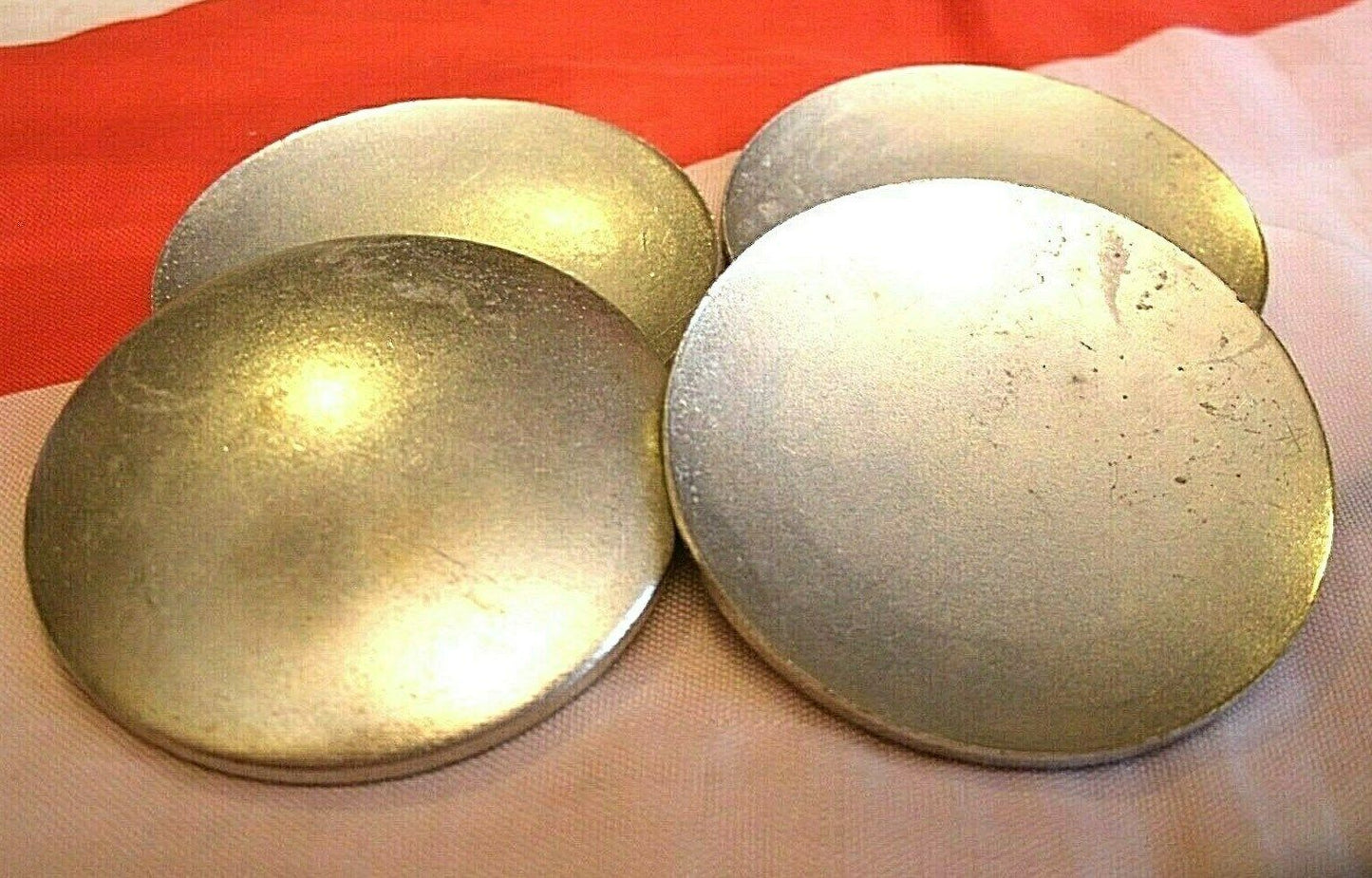 One Set Of 4 New Stainless Steel Core Plugs for the Classic MINI 850 1000 1250.