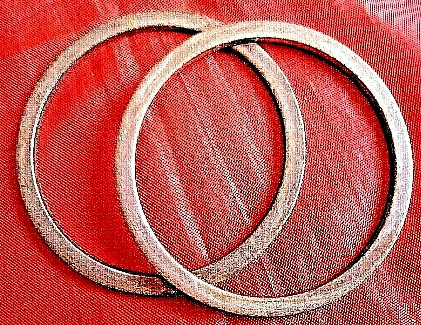 NEW ROVER SD1 V8 VITESSE VDP AUTO V8S EXHAUST MANIFOLD to DOWNPIPE SEALING RINGs