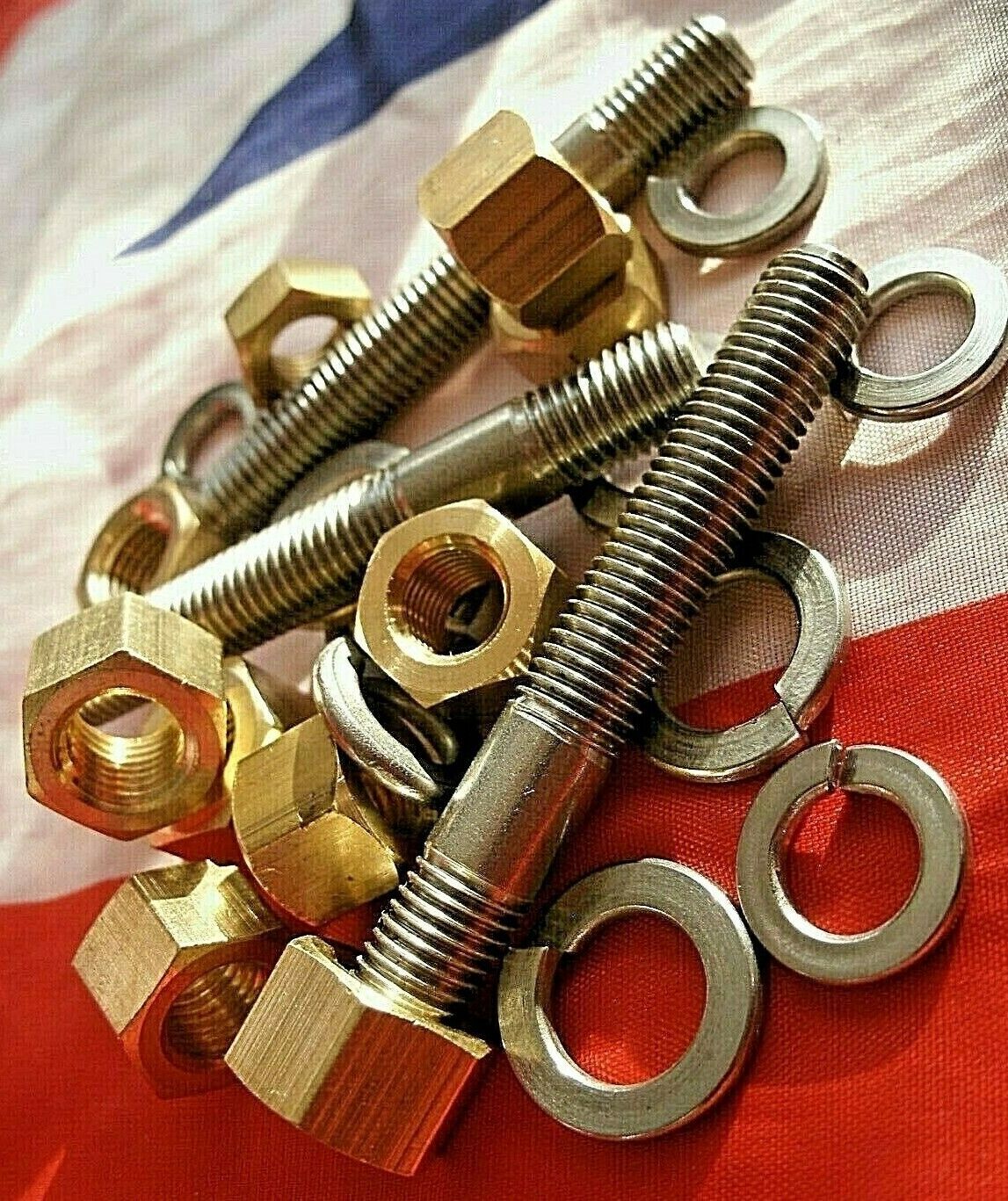 Rover P4 95,100,110 Exhaust Manifold & Dowm Pipe Brass & Stainless Fitting Kit.