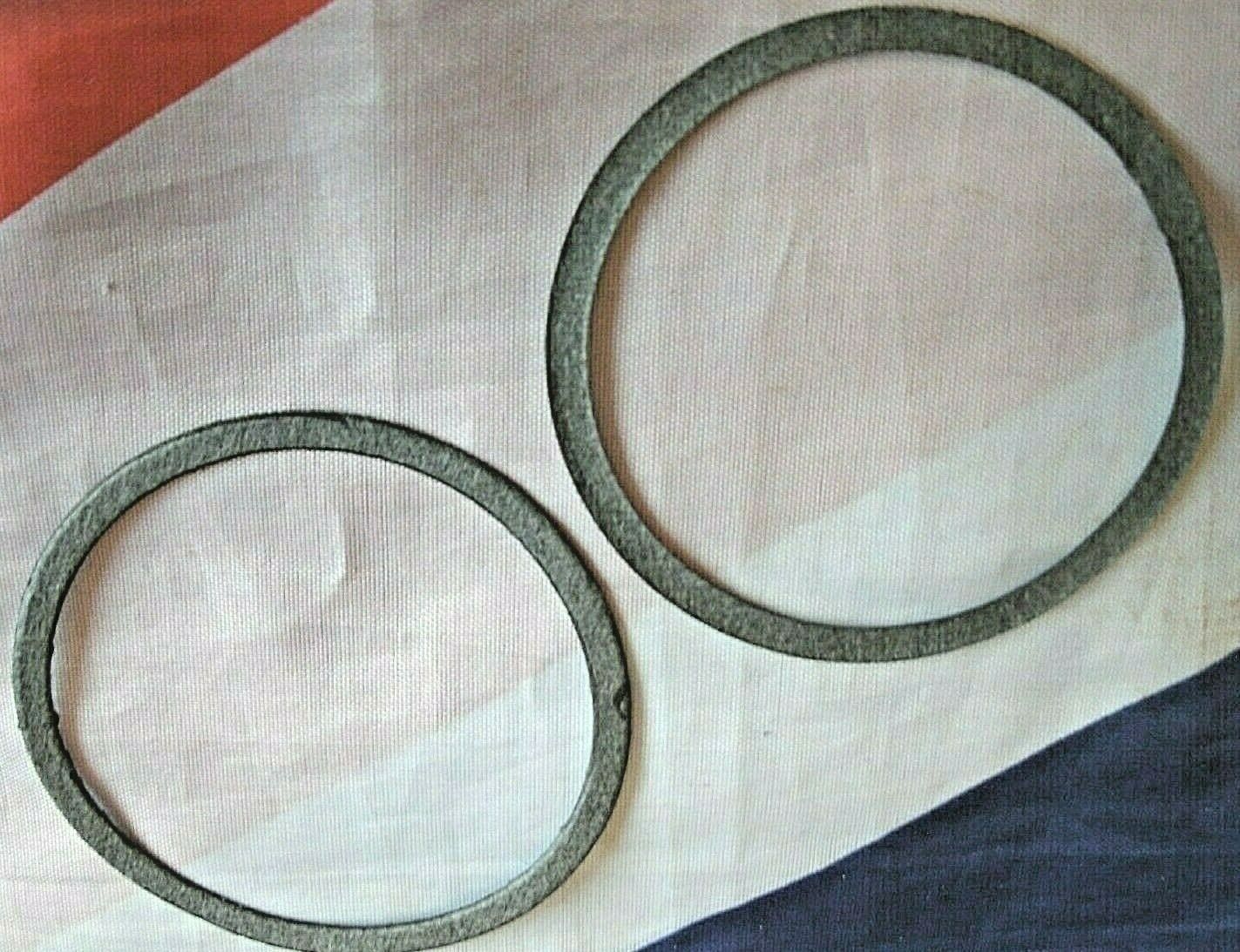 NEW ROVER P4 60 75 90 105 IMPROVED QUALITY 1/32" THICK THERMOSTAT GASKET PAIR