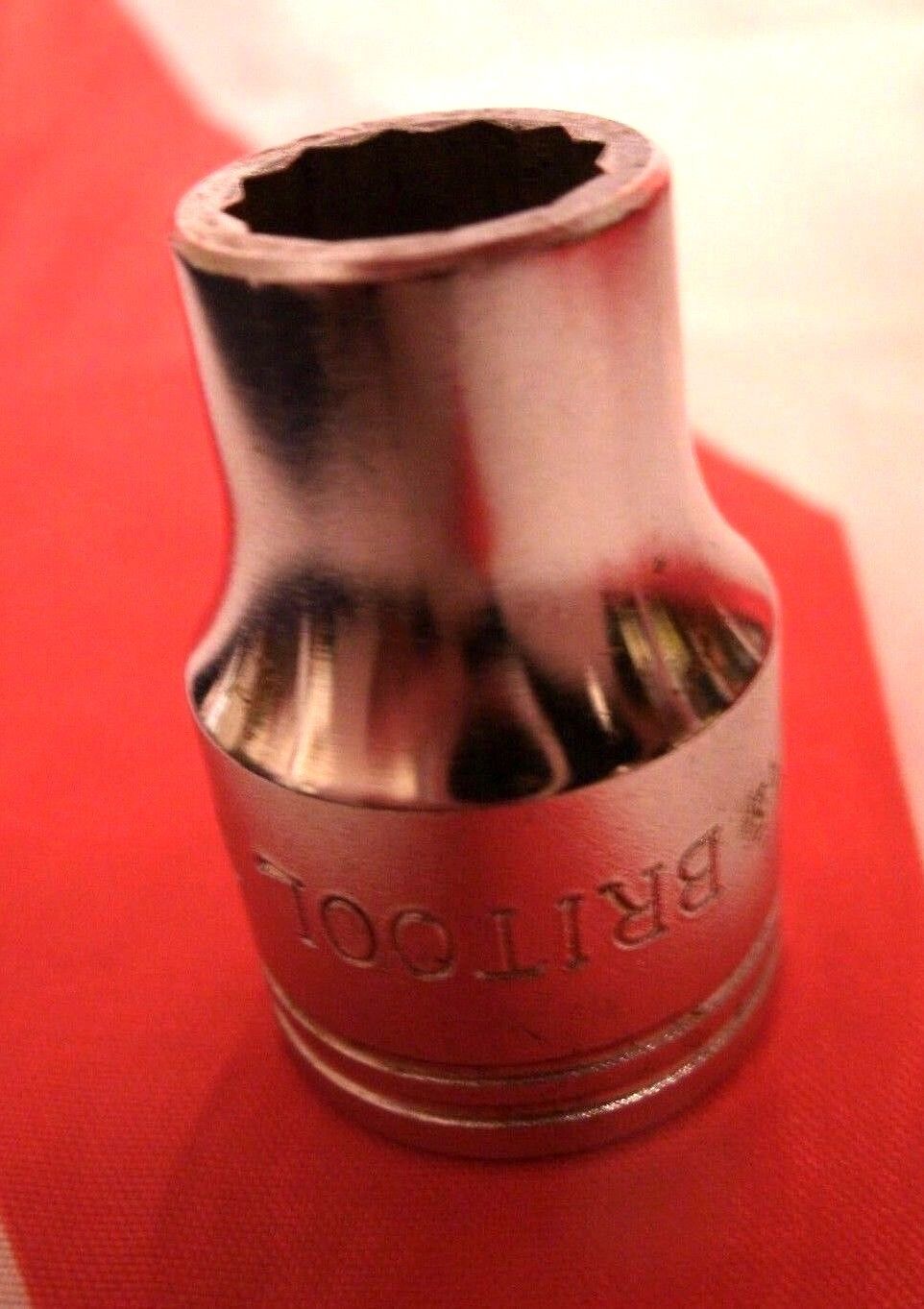 One New Old Stock 1/2 Drive Britool Socket 1/4 BS-3/16 W Classic Vintage Vectren