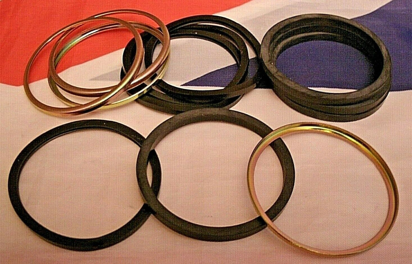 New Rover SD1 V8 VDP Front Brake Caliper 4 piston Seal Kit 1982 to 1986