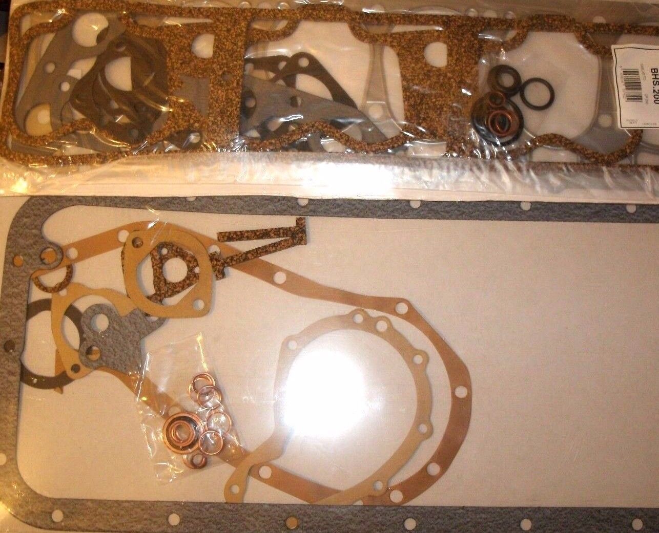 ROVER P4 95,100 FULL ENGINE BUILD GASKETS SET WITH BOTH FRONT & REAR OIL SEALS