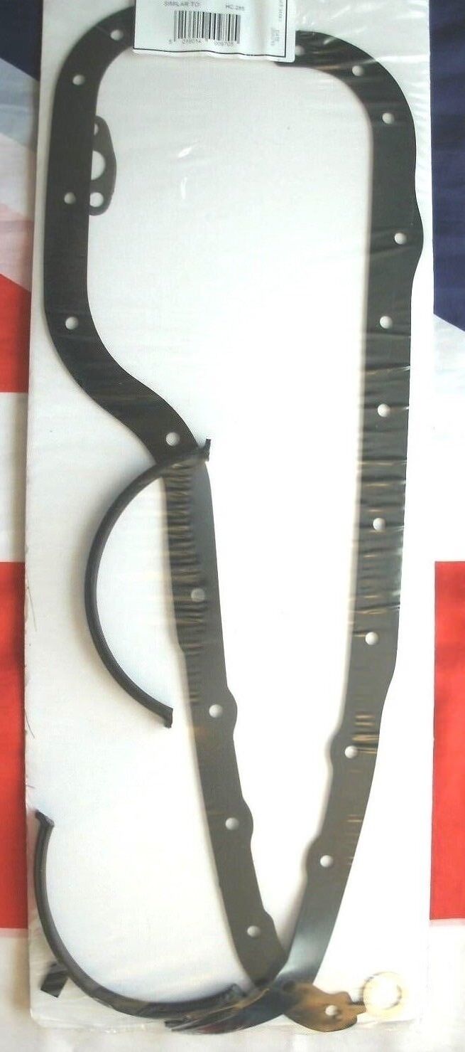 Ford Pinto Capri Escort Cortina SOHC 1600 1800  & 2000 RUBBER Sump Gasket Set