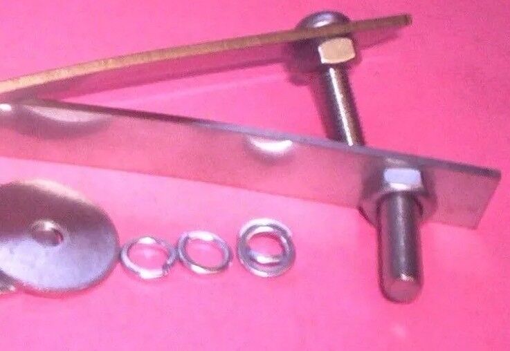 NEW Rover P4 All Models Front Stud Plates For Valance To Front Wing Fixings