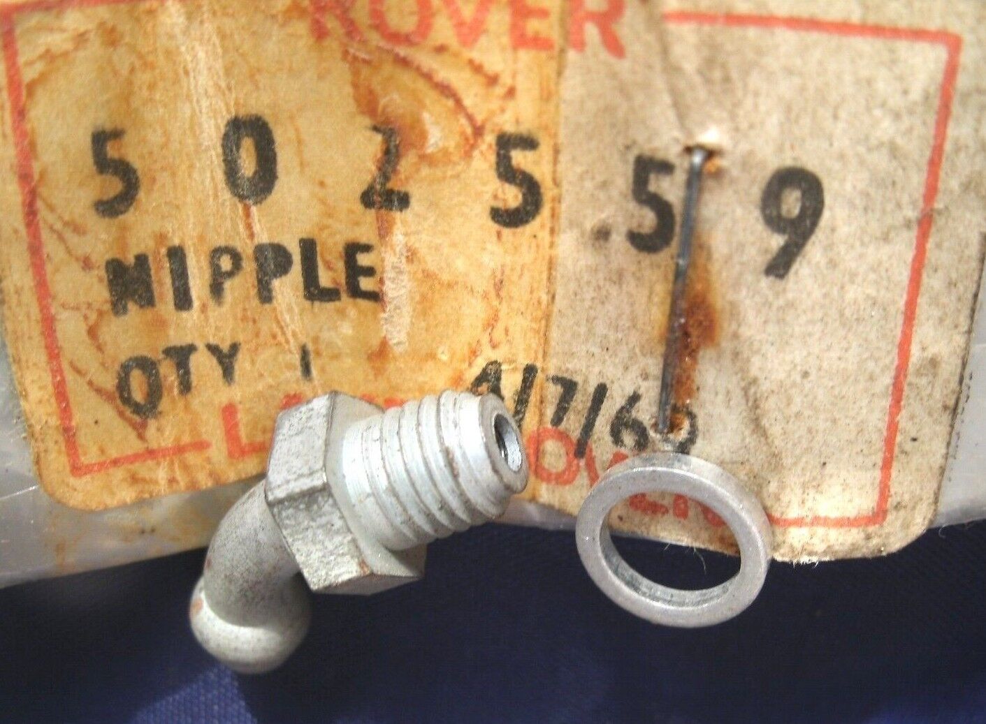 Land Rover Military V8 Snatch Defender 90/110 NOS Flame Trap Signal-Twin In Out