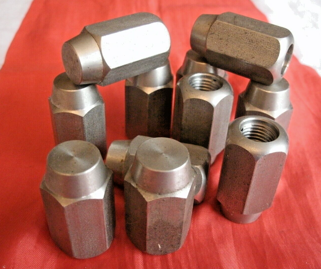 One New Set of Rover P5B Saloons & Coupe Stainless Steel Wheel Nuts +3/8 Socket.