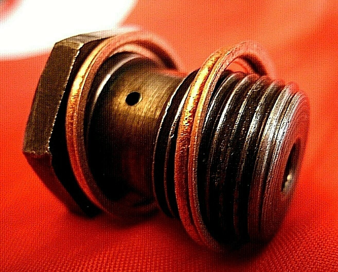 NEW ROVER P4 95,100 & 110 Cylinder Head Oil Feed Pipe Copper Sealing Washers