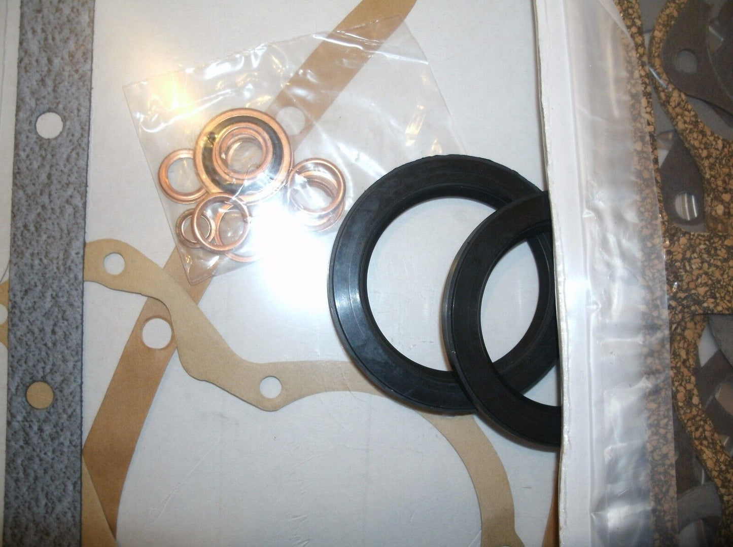 ROVER P4 95,100 FULL ENGINE BUILD GASKETS SET WITH BOTH FRONT & REAR OIL SEALS
