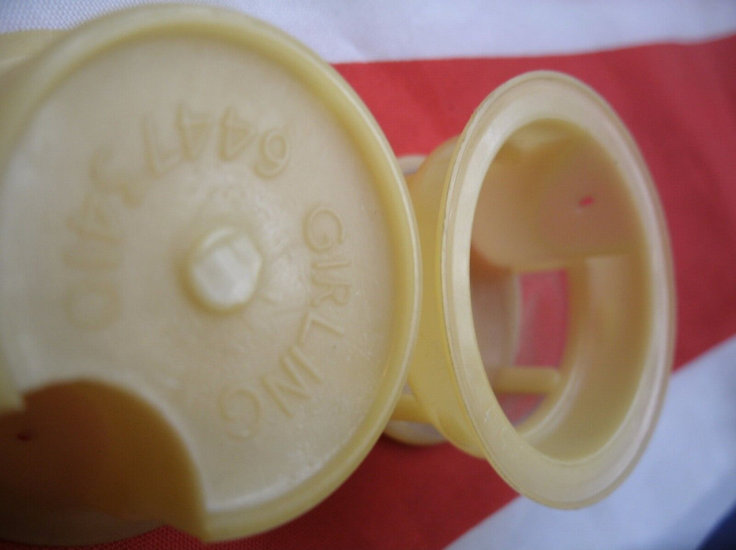 AUSTIN MORRIS TRIUMPH  NEW OLD STOCK STEEL BRAKE FLUID SUPPLY TANK FILTER.