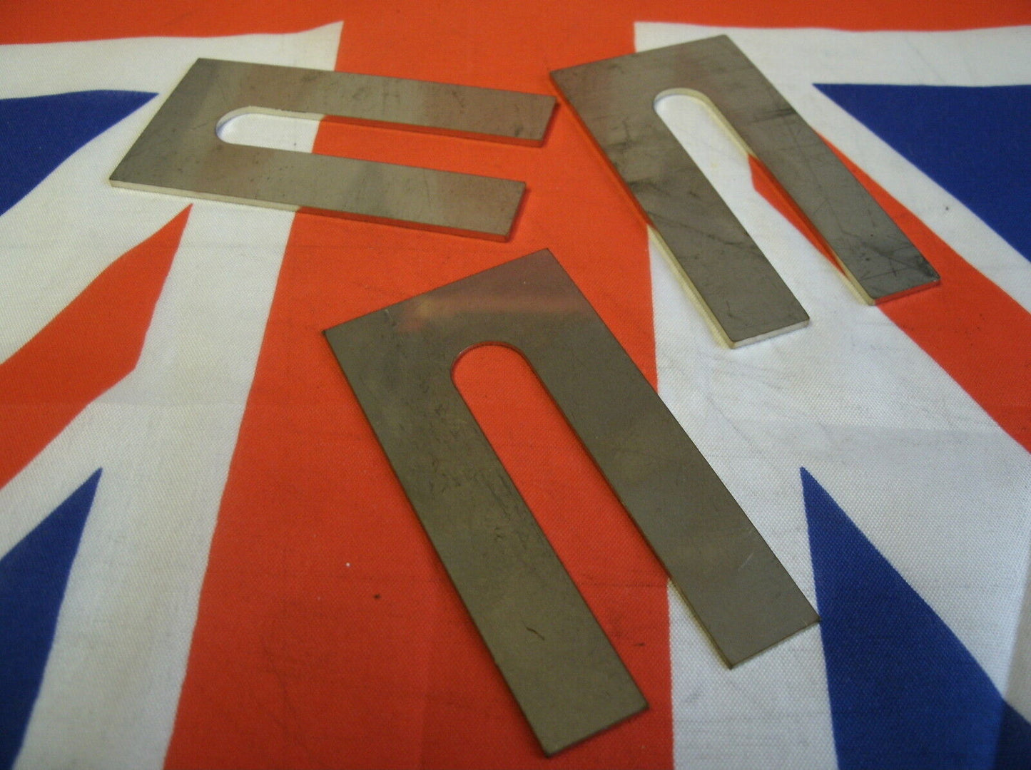 Triumph TR5 TR6 ONE NEW 0.275" REAR TRAILING ARM SHIM IN STAINLESS STEEL.