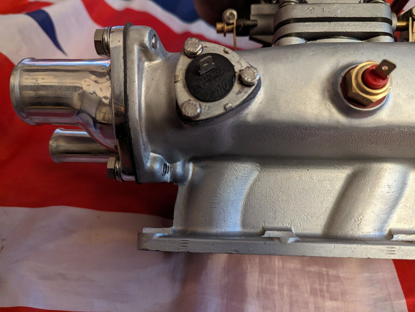 Jaguar 420G & MK10 4.2 Intake Manifold With Triple HD8 Carburetors
