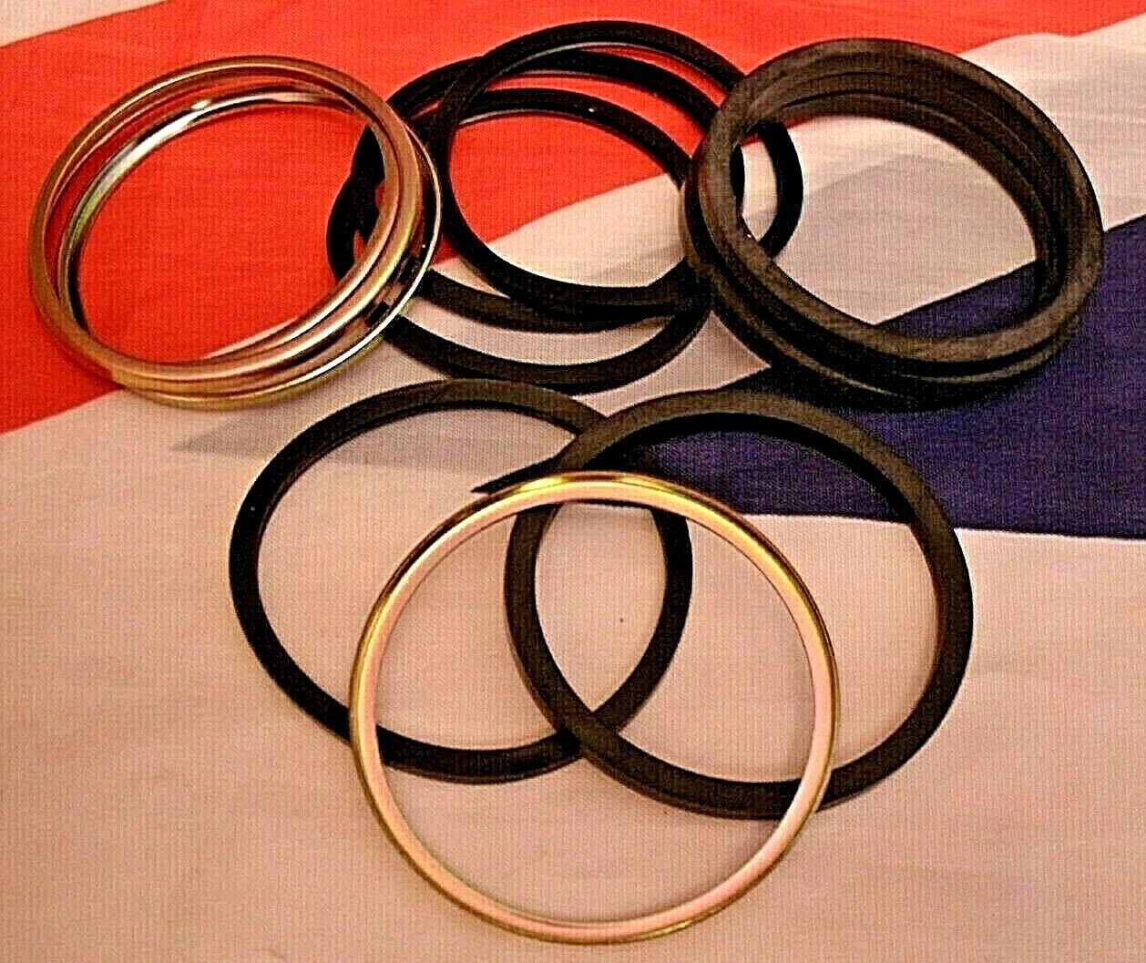 New Rover SD1 V8 VDP Front Brake Caliper 4 piston Seal Kit 1982 to 1986