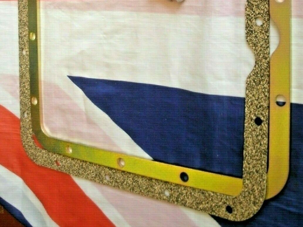 1 FORD Borg Warner 35 Automatic Gearbox Steel Support Plate Kit With CORK Gasket